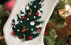 Stocking Knitting Pattern Free Knitting Pattern For O Christmas Tree Stocking With Christmas