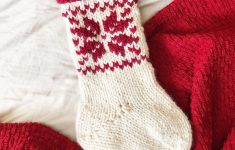 Stocking Knitting Pattern Knitting Pattern Christmas Stocking Knit Chunky Knit Home Etsy