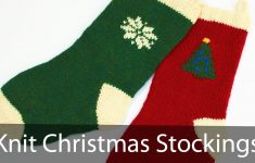 Stocking Knitting Pattern Learn To Knit A Christmas Stocking Part 1 Youtube