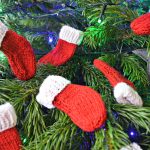 Stocking Knitting Pattern Mini Christmas Stockings Free Knitting Pattern Rocknrollerba