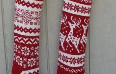 Stocking Knitting Pattern Personalized Christmas Stocking Free Knitting Pattern Knitted