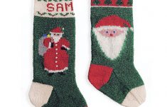 Stocking Knitting Pattern Santa Christmas Stockings Yankee Knitter Pattern Download