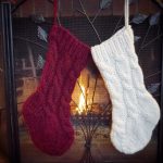 Stocking Knitting Pattern Super Cabled Christmas Stocking Pdxknitterati