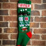 Stocking Knitting Pattern Train Stocking Pdf Knitting Pattern Sweetly Made