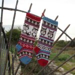 Stranded Knitting Patterns Fair Isles Pattern Owl And Fox Christmas Stockings And Stranded Knitting Etsy