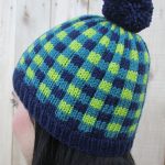 Stranded Knitting Patterns Free Free Knitting Pattern For Cozy Plaid Hat This Pattern Uses