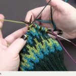 Stranded Knitting Patterns Free Three Color Stranding Youtube