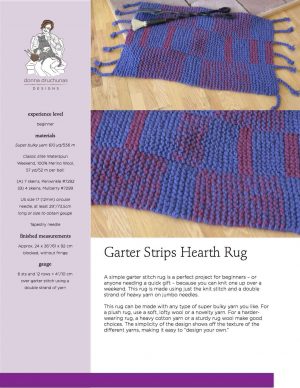 Stranded Knitting Patterns Simple Garter Strips Hearth Rug Knitting Pattern Sheep To Shawl Llc