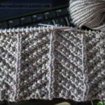 Textured Knitting Patterns Knit Purl Combinations Pattern 3 Herringbone Texture Knitting