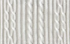 Textured Knitting Patterns Knitted White Texture With A Pattern Stock Photo Picture And