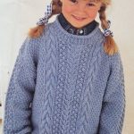 Textured Knitting Patterns Pdf Digital Knitting Pattern Childrens Aran Textured Sweater Jumper