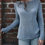 Textured Knitting Patterns Rain Textured Sweater Pattern The Gift Of Knitting