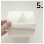 Toilet Paper Origami Easy Ahoy Learn To Fold A Toilet Paper Origami Sailboat Craftwhack