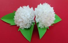 Toilet Paper Origami Easy How To Make Tissue Paper Flowers Making Tissue Paper Flowers