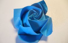 Toilet Paper Origami Rose Origami Rose In Bloom 11 Steps With Pictures