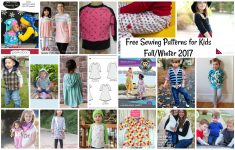 Trendy Sewing Patterns Free Sewing Patterns For Kids Fallwinter 2017 Life Sew Savory