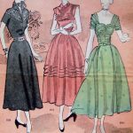 Trendy Sewing Patterns Pintucks 1950 Fashion Sewing Patterns For Dresses
