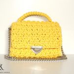 Tshirt Crochet Bags Anna Karinna Design On Twitter Yellow Crochet Bag T Shirt Yarn Bag