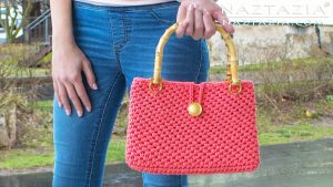 Tshirt Crochet Bags Crochet Jersey Purse Diy Tutorial For Handbag Easy T Shirt Yarn