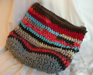 Tshirt Crochet Bags Crochet Tshirt Yarn Bag