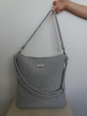 Tshirt Crochet Bags Emmhouse T Shirt Yarn Cross Body Bag Free Written Pattern