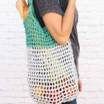 Tshirt Crochet Bags Free Market Tote Bag Pattern Finger Crochet Video Tutorial