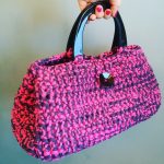 Tshirt Crochet Bags T Shirt Yarn Crochet Handbag Hooked
