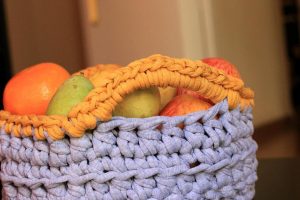 Tshirt Crochet Basket Free Crochet Basket Patterns To Organize Your Whole Home