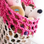 Tshirt Crochet Projects T Shirt Yarn Hanging Basket Crochet Pattern One Dog Woof