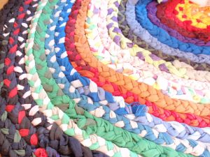 Tshirt Crochet Rug Friday Project Braided T Shirt Rag Rug Do Small Things With Great