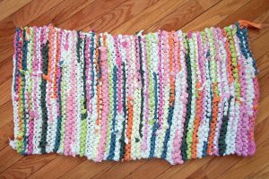 Tshirt Crochet Rug Turkey Tracks The T Shirt Rug And Rags Louisa Enrights Blog