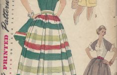 Vintage Sewing Patterns 1952 Vintage Sewing Pattern B32 Skirt Shorts Halter Top Jacket