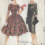 Vintage Sewing Patterns 1959 Vintage Sewing Pattern Dress B36 122 Mccalls Etsy