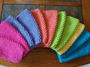 Washcloth Knitting Pattern Dishcloth 10 Knit Dishcloth Patterns For Beginners