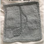 Washcloth Knitting Pattern Dishcloth Pattern Dishcloth Washcloth Knitting Pattern Musical Etsy