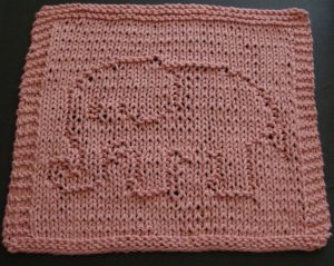 Washcloth Knitting Pattern Free Digknitty Designs
