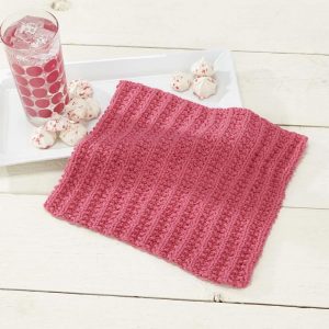 Washcloth Knitting Pattern Free Knitting Patterns Galore Simple Sorbet Dishcloth