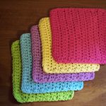 Washcloth Knitting Pattern Simple Simple And Practical Dish Cloth Crochet Pattern Stitch11