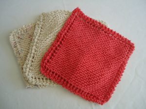 Washcloth Knitting Pattern Simple The Simplest Blanket You Can Knit Colleens Creations