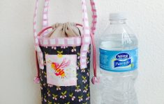 Zakka Sewing Projects Free Pattern Pdf Insulated Water Bottle Carrier Zakka Sewing Pattern Ba