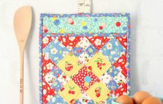 Zakka Sewing Projects Pot Holders Fiesta Potholder A Spoonful Of Sugar