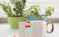 Zakka Sewing Projects Pot Holders Linen Patchwork Coasters Sewing Tutorial Patchwork Coasters Sewing