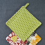 Zakka Sewing Projects Pot Holders Super Simple Potholder Tutorial Make These Easy Potholders In Just